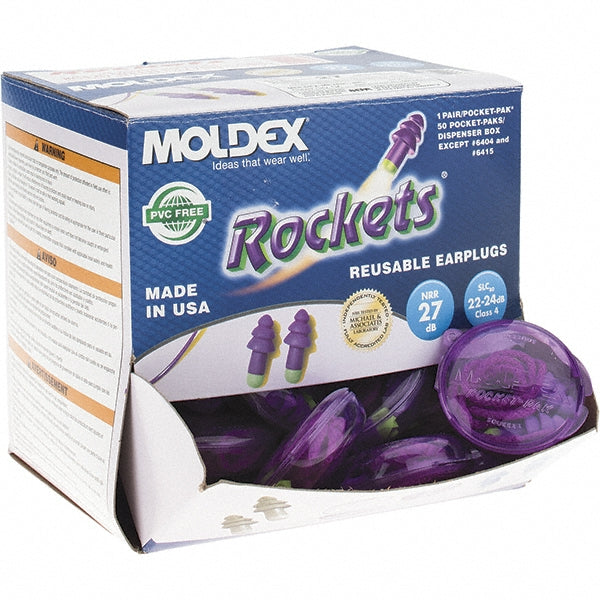 Moldex 6420 Earplug Flanged, No Roll, Corded
