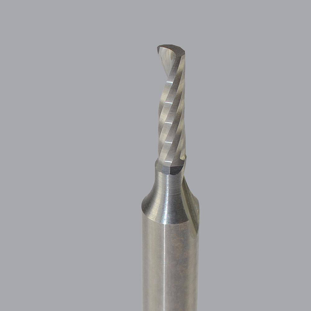 Onsrud 63-712 Spiral Router Bit 0.125" Dia, 0.5" LOC, 1/4" Shank Dia, Upcut