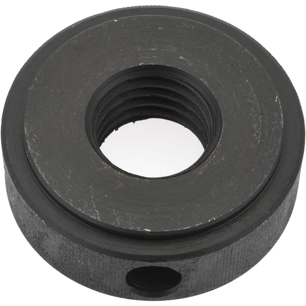 Gibraltar 74213232 3/4-10" UNC Thread, Black Oxide Finish, Steel Round Knurled Check Nut