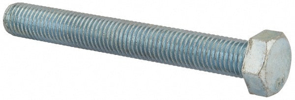 Value Collection R52001287 Hex Head Cap Screw 3/4-10, 6" Length Under Head, Grade 2 Steel, Zinc Finish