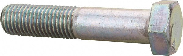 Value Collection R52000993 Hex Head Cap Screw 1-1/8-7, 5-1/2" Length Under Head, Grade 2 Steel, Zinc Finish