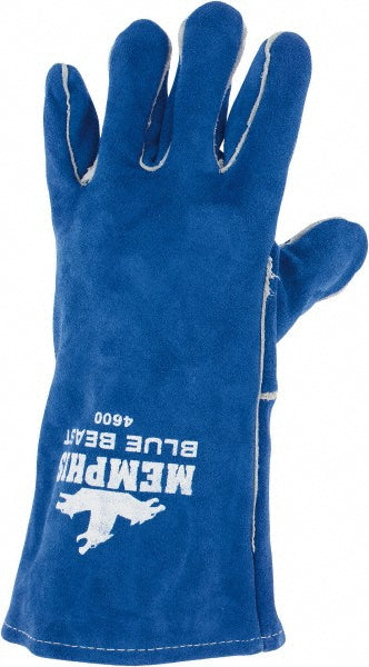MCR Safety 4600LH Welding Glove Blue Beast® Size Universal, Cowhide Leather, Left Hand