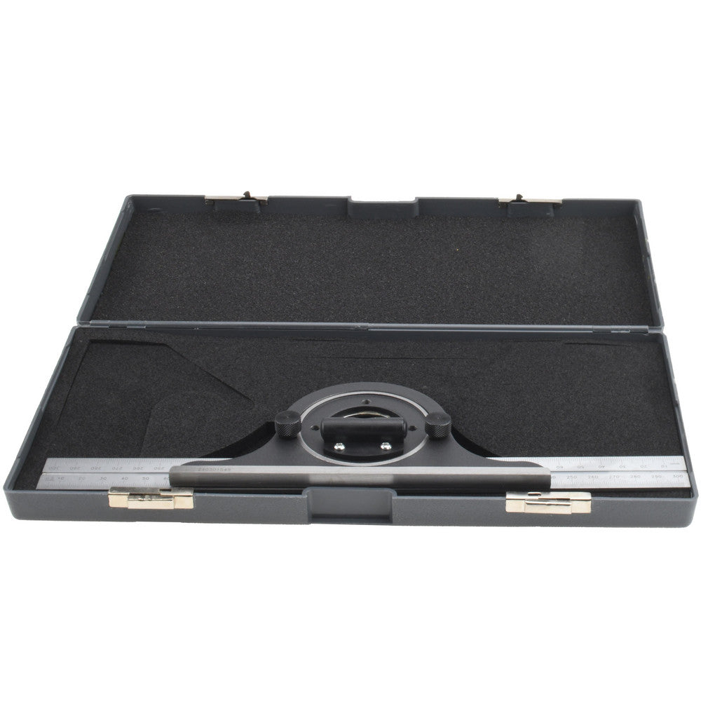 SPI 13-637-4 12 Inch Long Blade, 180° Max Measurement, Bevel Protractor