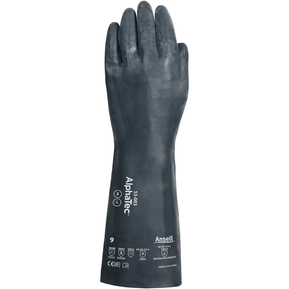 Ansell 53002090 Chemical Resistant Gloves Glove Type General Purpose Chemical-Resistant Material Neoprene Size Large Numeric Size 9 Coating Material Neoprene Lining Material Unlined