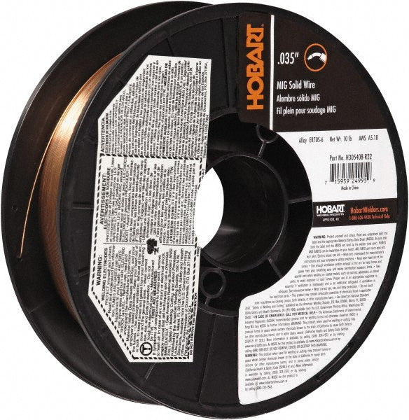 Hobart Welding Products H305408-R22 MIG Solid Welding Wire 0.035" Dia