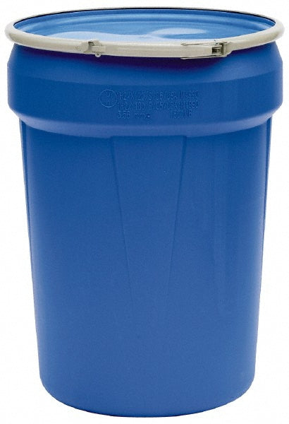 Eagle 1601MB 30 Gallon Capacity, Metal Lever Lock, Blue Lab Pack