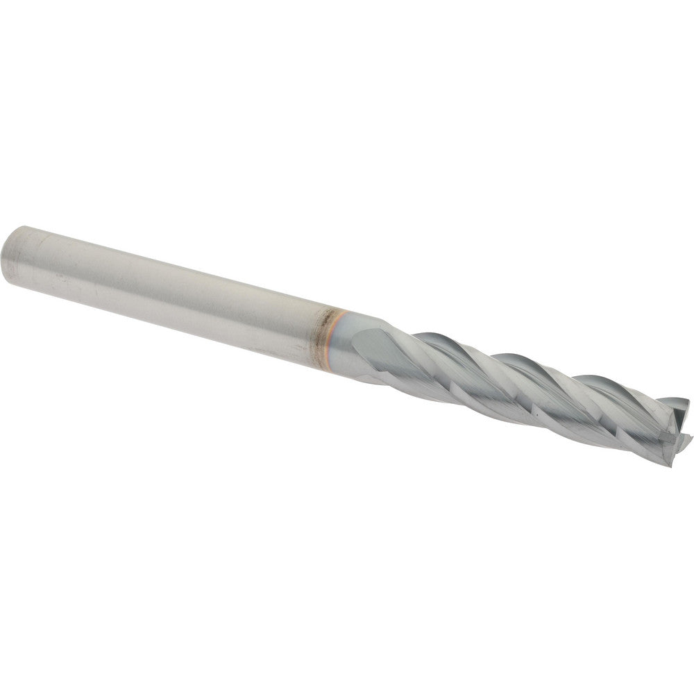 Hertel 74453465 Square End Mill 1/4" Dia, 1-1/8" LOC, 4 Flute, Solid Carbide