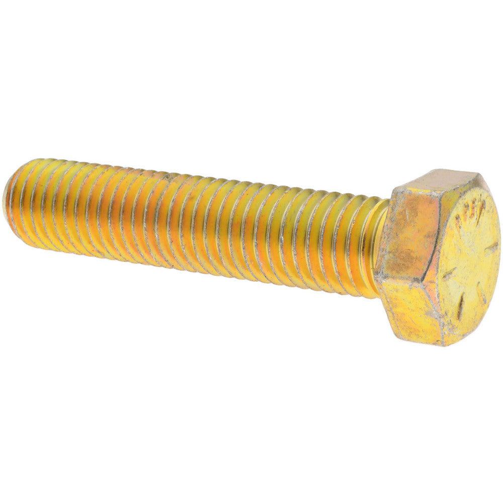 HHCS Made In USA MSC74455213-1 Hex Head Cap Screw 5/8-11 x 3", Grade 8 Steel, Zinc Yellow Dichromate Finish