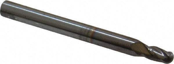 Hertel EG99924519 Ball End Mill 5/32" Dia, 5/16" LOC, 4 Flute, Solid Carbide
