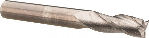 Hertel 74456955 Square End Mill 5/16" Dia, 13/16" LOC, 3 Flute, Solid Carbide