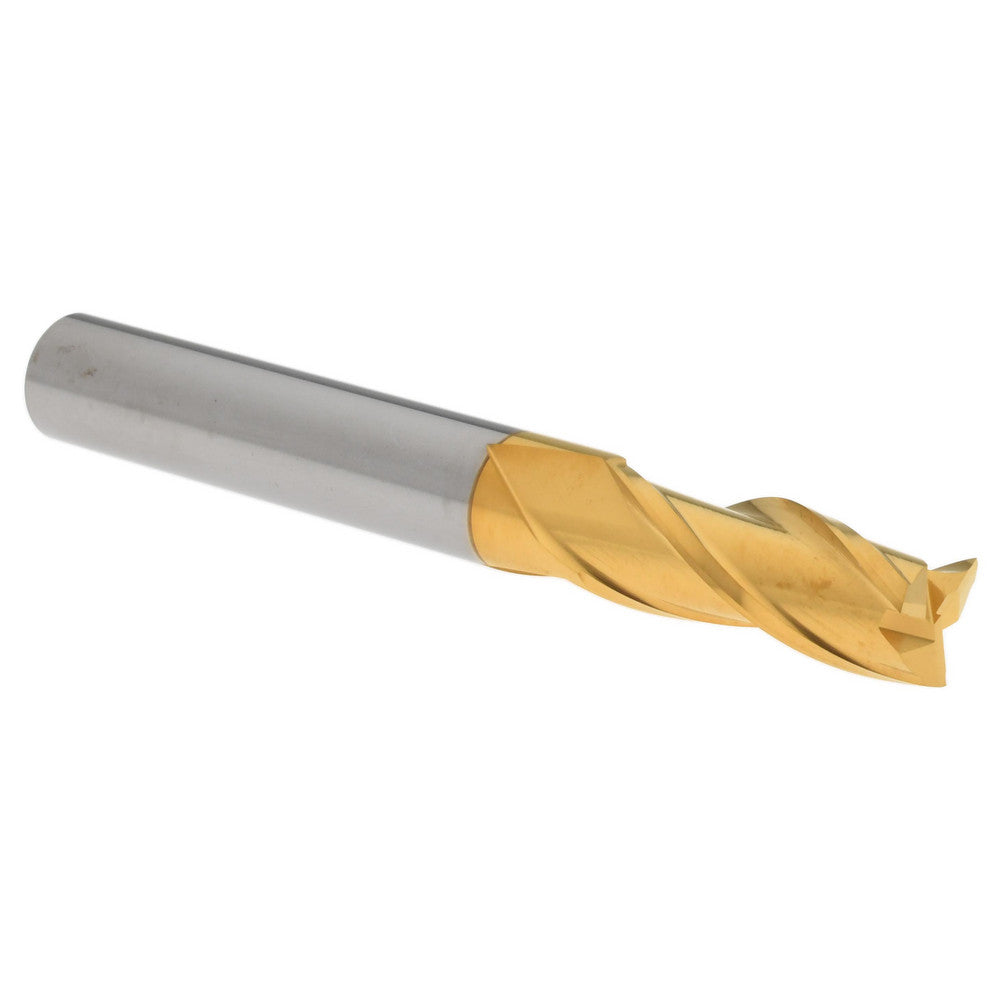 Hertel 74457052 Square End Mill 5/16" Dia, 13/16" LOC, 3 Flute, Solid Carbide