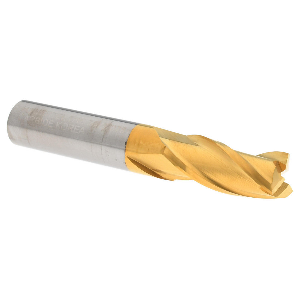 Hertel 74457078 Square End Mill 7/16" Dia, 1" LOC, 3 Flute, Solid Carbide