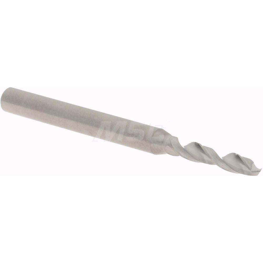 Hertel 30208900 #43, 130° Drill Point, 1/8" Shank Diam, Fast Spiral Circuit Board Drill Bit