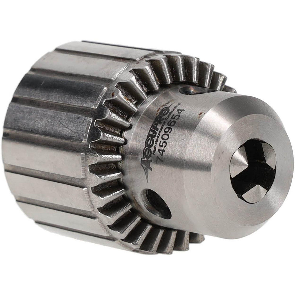 Accupro CY01004000MSC Drill Chuck 1/32 to 3/8" Capacity, Tapered Mount, JT1