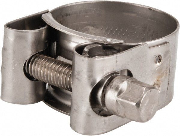 Mikalor 301306-7 T-Bolt Hose Clamp 1.06 to 1.14" Hose, 45/64" Wide, Stainless Steel