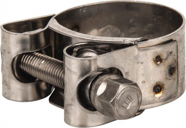 Mikalor 301308-3 T-Bolt Hose Clamp 1.22 to 1.34" Hose, 25/32" Wide, Stainless Steel