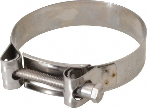 Mikalor 301323-5 T-Bolt Hose Clamp 3.82 to 4.1" Hose, 63/64" Wide, Stainless Steel