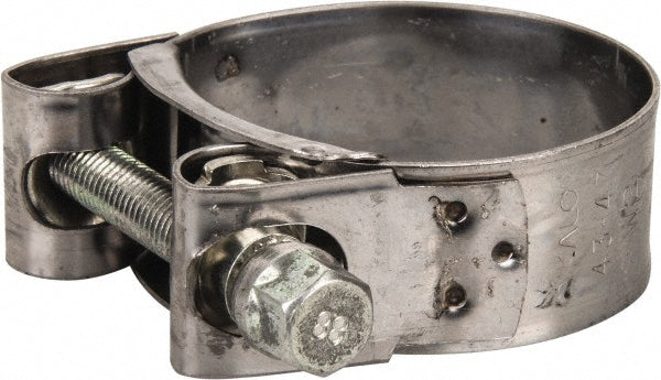 Mikalor 301912-7 T-Bolt Hose Clamp 1.69 to 1.85" Hose, 25/32" Wide, Stainless Steel