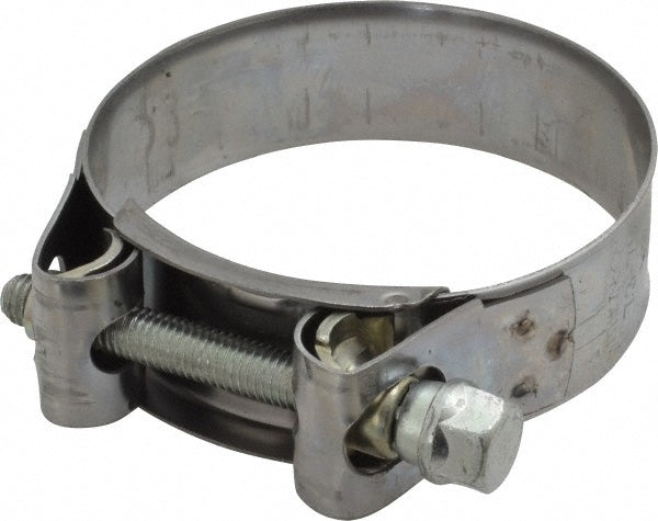 Mikalor 301919-4 T-Bolt Hose Clamp 2.87 to 3.11" Hose, 63/64" Wide, Stainless Steel