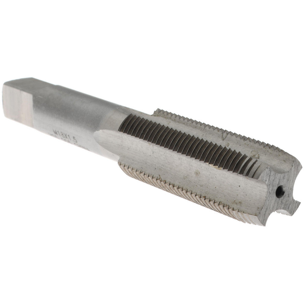 Value Collection JY74527367 Straight Flute Tap M18x1.5 Metric Fine, 4 Flute, Plug Chamfer, HSS, Bright/Uncoated Finish