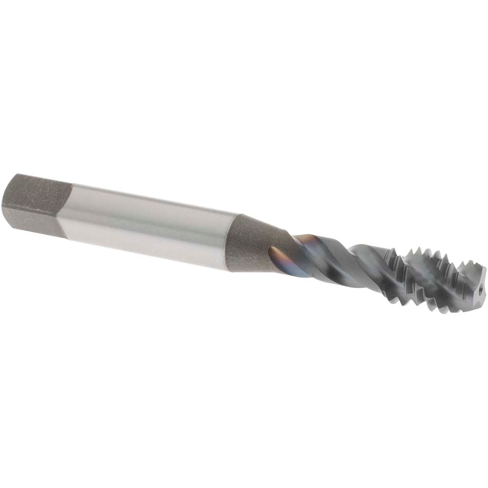 OSG 2940808 Spiral Flute Tap 5/16-18, UNC, 3 Flute, Modified Bottoming Chamfer, 2B Class of Fit, Vanadium High-Speed Steel, TiCN Finish