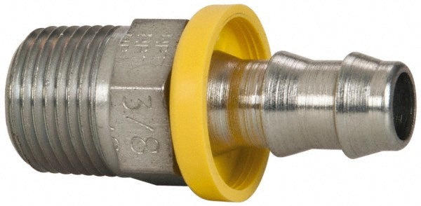 Parker 31382-6-6 Hydraulic Hose Male NPTF Pipe Swivel Fitting 9.50 mm Hose ID, Hose Size 6, 3/8-18 Thread