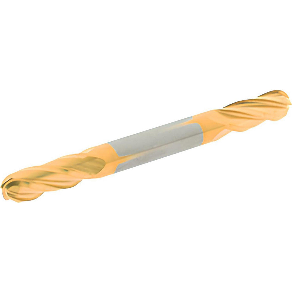 Hertel E699924418 Ball End Mill 3/16" Dia, 1/2" LOC, 4 Flute, Solid Carbide