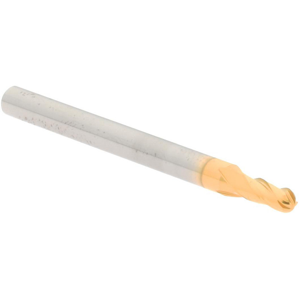 Hertel E699924515 Ball End Mill 3/32" Dia, 3/16" LOC, 4 Flute, Solid Carbide