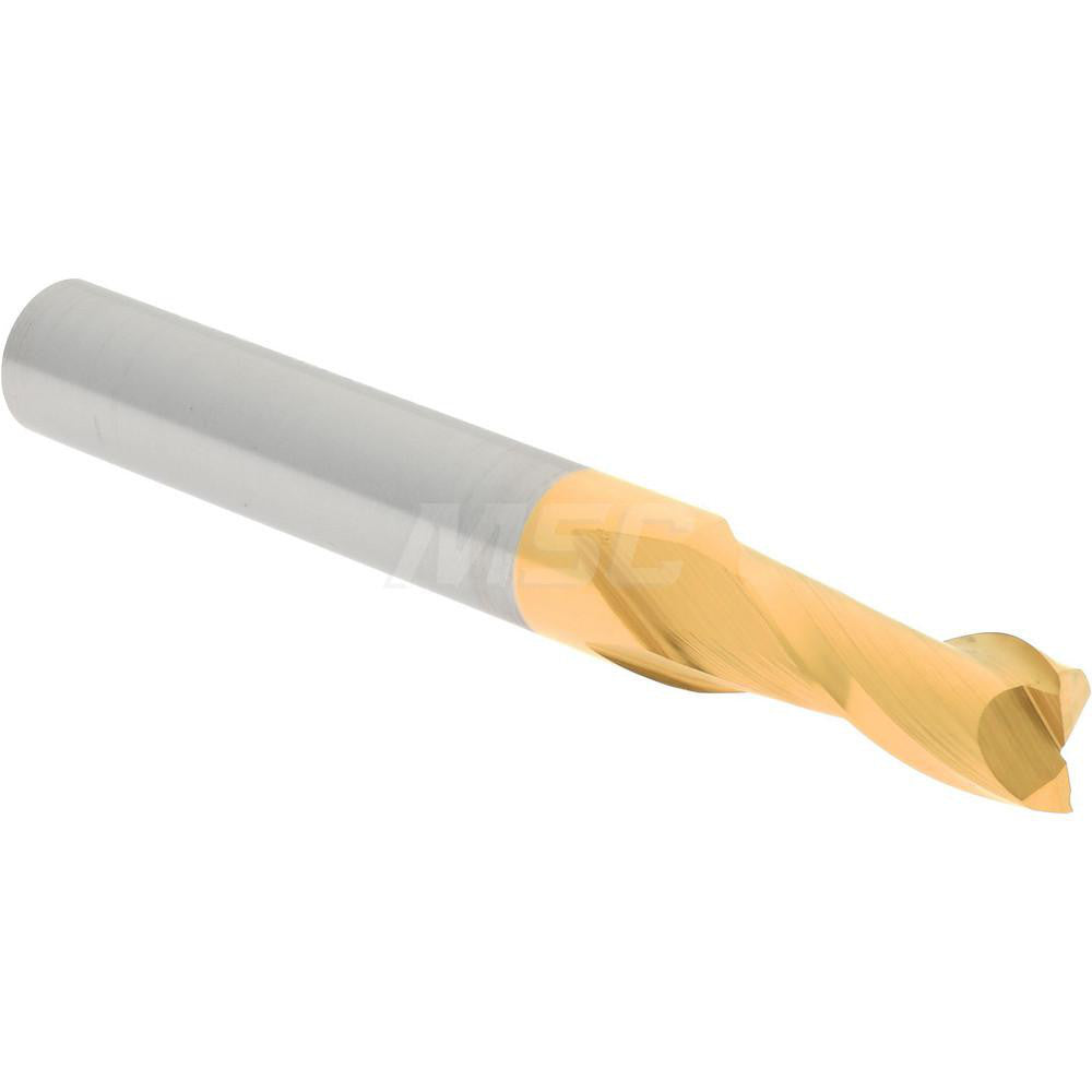 Hertel 74611187 Square End Mill 7/32" Dia, 1/2" LOC, 2 Flute, Solid Carbide