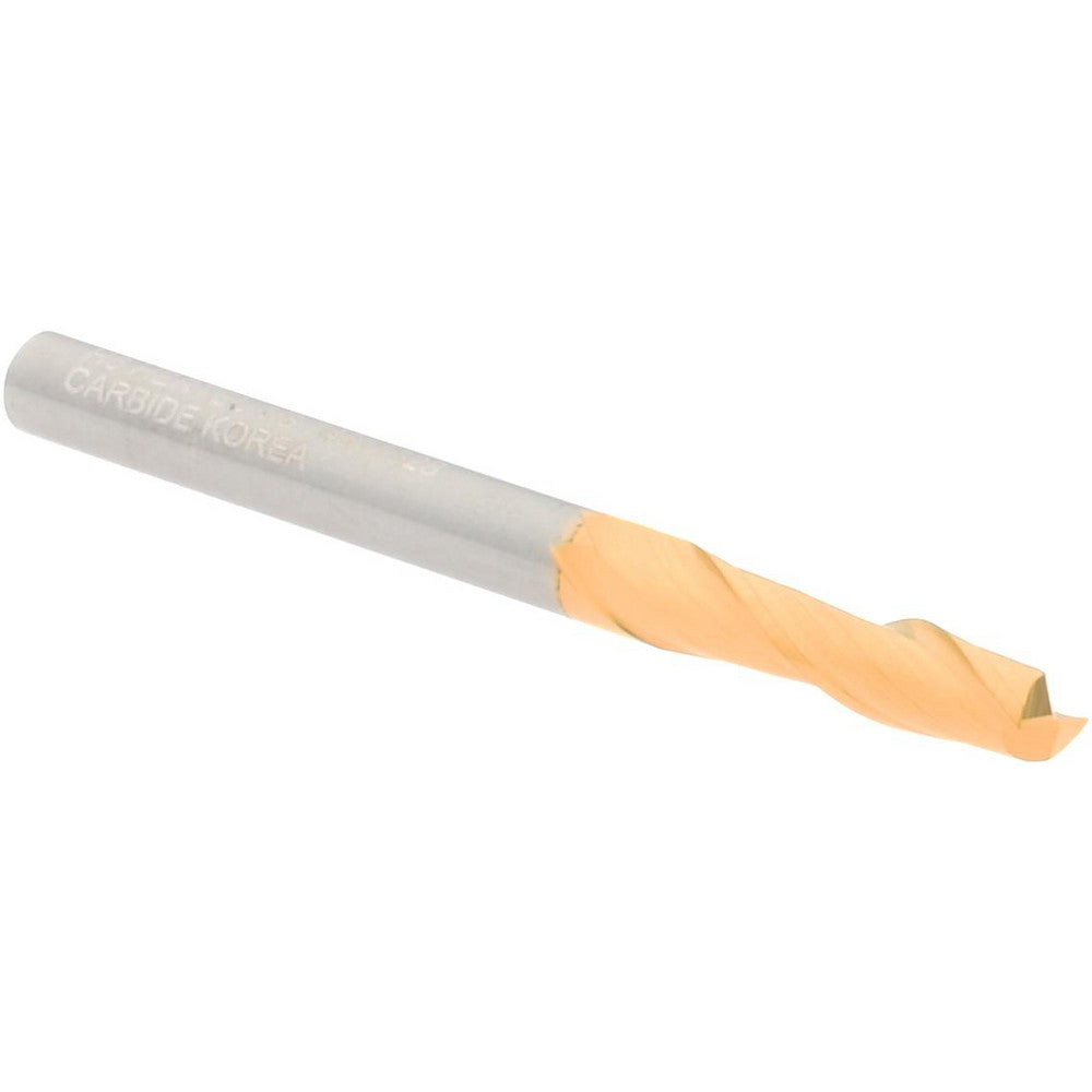 Hertel 74611328 Square End Mill 1/8" Dia, 1/2" LOC, 2 Flute, Solid Carbide