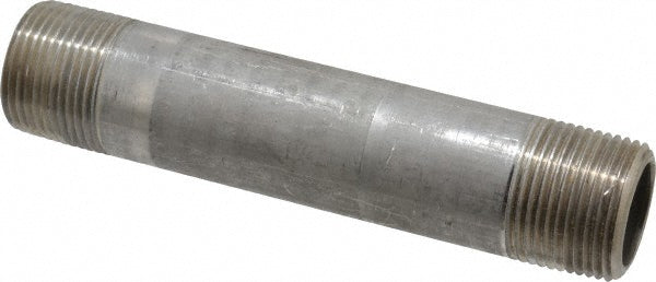 Merit Brass 4516-600 Stainless Steel Pipe Nipple 1" Pipe, Grade 304 & 304L