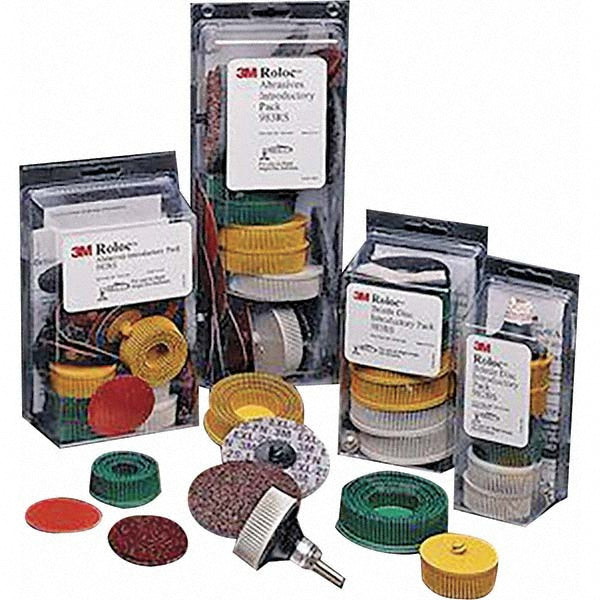3M 7000120924 7 Piece, 2" Diam, Bristle Disc Power Brush Set