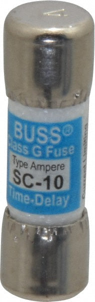 Cooper Bussmann SC-10 Fuse Time Delay, G, 10.00 A