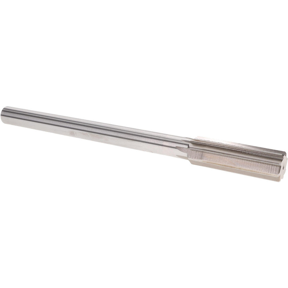 Value Collection SM0407990 Chucking Reamer 0.7990" Dia, 9-1/2" OAL, 2-1/2" Flute Length, Straight Flute, Straight-Cylindrical Shank, HSS