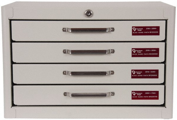Vermont Gage 901201400 Class ZZ Plug Gage Set 0.011 to 0.75" Range, 740 Pc