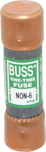 Cooper Bussmann NON-6 General Purpose Fuse Fast-Acting, K5, 6.00 A