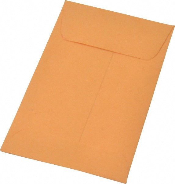 Quality Park QUA50260 Kraft Coin Mailing Envelope 2-1/2" Wide, 4-1/4" Long, 24 lb
