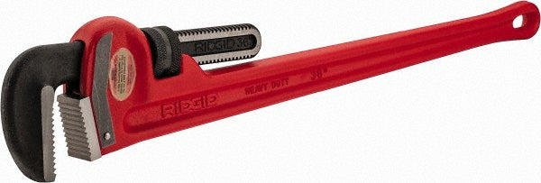 Ridgid 31035 Straight Pipe Wrench 5" Max, 36" OAL, Cast Iron & Steel