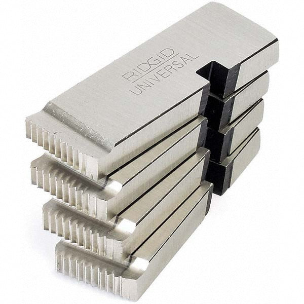 Ridgid 33057 Pipe Threader Dies Thread Size 2 1/2 - 4" in Thread Direction Right Hand Thread Standard NPT Material Stainless Steel For Pipe Size 2-1/2 - 4 in 62 - 100 mm Threader Compatibility RIDGID Model 1224