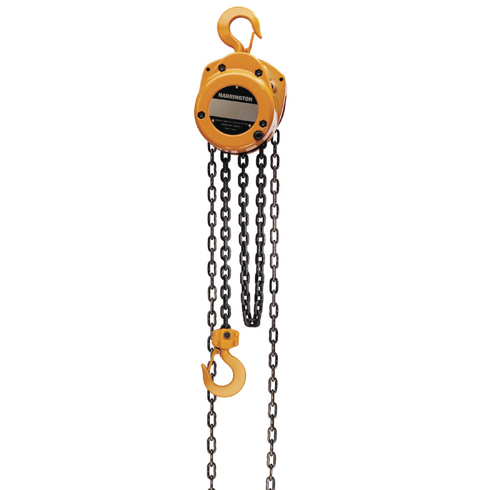 Harrington Hoist CF020-15 Manual Hand Chain Hoist 4000 lb Capacity, 15' Max Lift