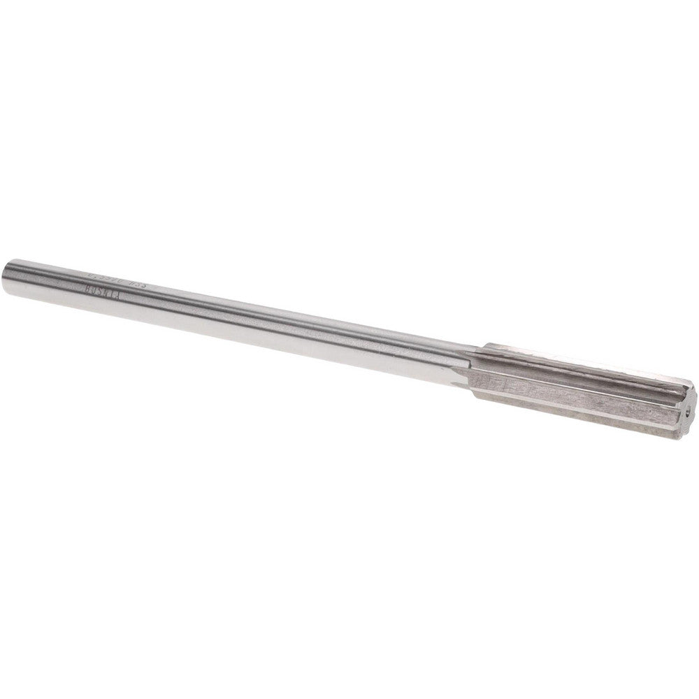 Value Collection SM0405570 Chucking Reamer 0.5570" Dia, 8" OAL, 2" Flute Length, Straight Flute, Straight-Cylindrical Shank, HSS