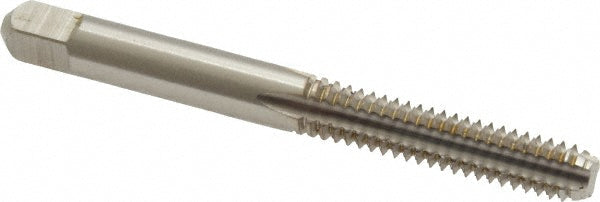Kennametal 1542146 Straight Flute Tap 1/4-20 UNC, 4 Flute, Bottoming Chamfer, High-Speed Steel, Bright/Uncoated Finish