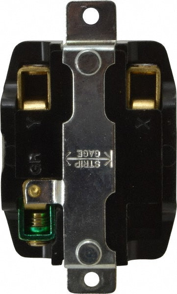Hubbell Wiring Device-Kellems CS8269 250 VAC, 50 Amp, Self Grounding Receptacle