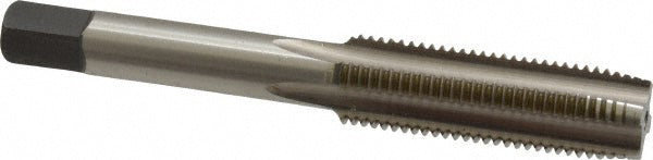 Kennametal 1542699 Straight Flute Tap 7/16-20 UNF, 4 Flute, Plug Chamfer, High-Speed Steel, Bright/Uncoated Finish