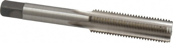 Kennametal 1542702 Straight Flute Tap 7/16-20 UNF, 4 Flute, Bottoming Chamfer, High-Speed Steel, Bright/Uncoated Finish