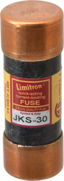 Cooper Bussmann JKS-30 General Purpose Fuse Fast-Acting, J, 600 V, 30.00 A