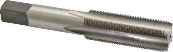 Kennametal 1542917 Straight Flute Tap 3/4-16 UNF, 4 Flute, Bottoming Chamfer, 3B Class of Fit, High-Speed Steel, Bright/Uncoated Finish
