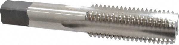 Kennametal 1542921 Straight Flute Tap 7/8-9 UNC, 4 Flute, Bottoming Chamfer, 3B Class of Fit, High-Speed Steel, Bright/Uncoated Finish