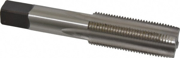 Kennametal 4131359 Straight Flute Tap 7/8-14 UNF, 4 Flute, Plug Chamfer, 3B Class of Fit, High-Speed Steel, Bright/Uncoated Finish