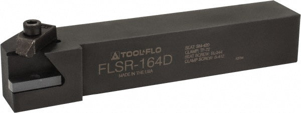 Tool-Flo 93401620D Indexable Threading Toolholder External, Right Hand, 1 x 1" Shank